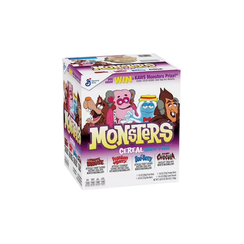 Monster Cereal Kaws colección completa