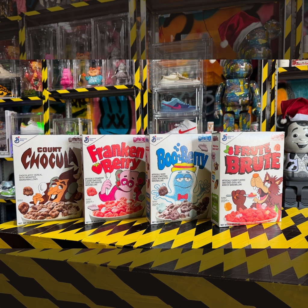 Monster Cereal Kaws colección completa