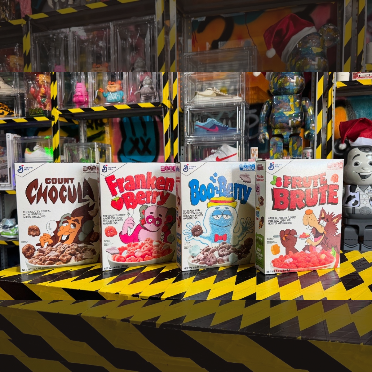 Monster Cereal Kaws colección completa