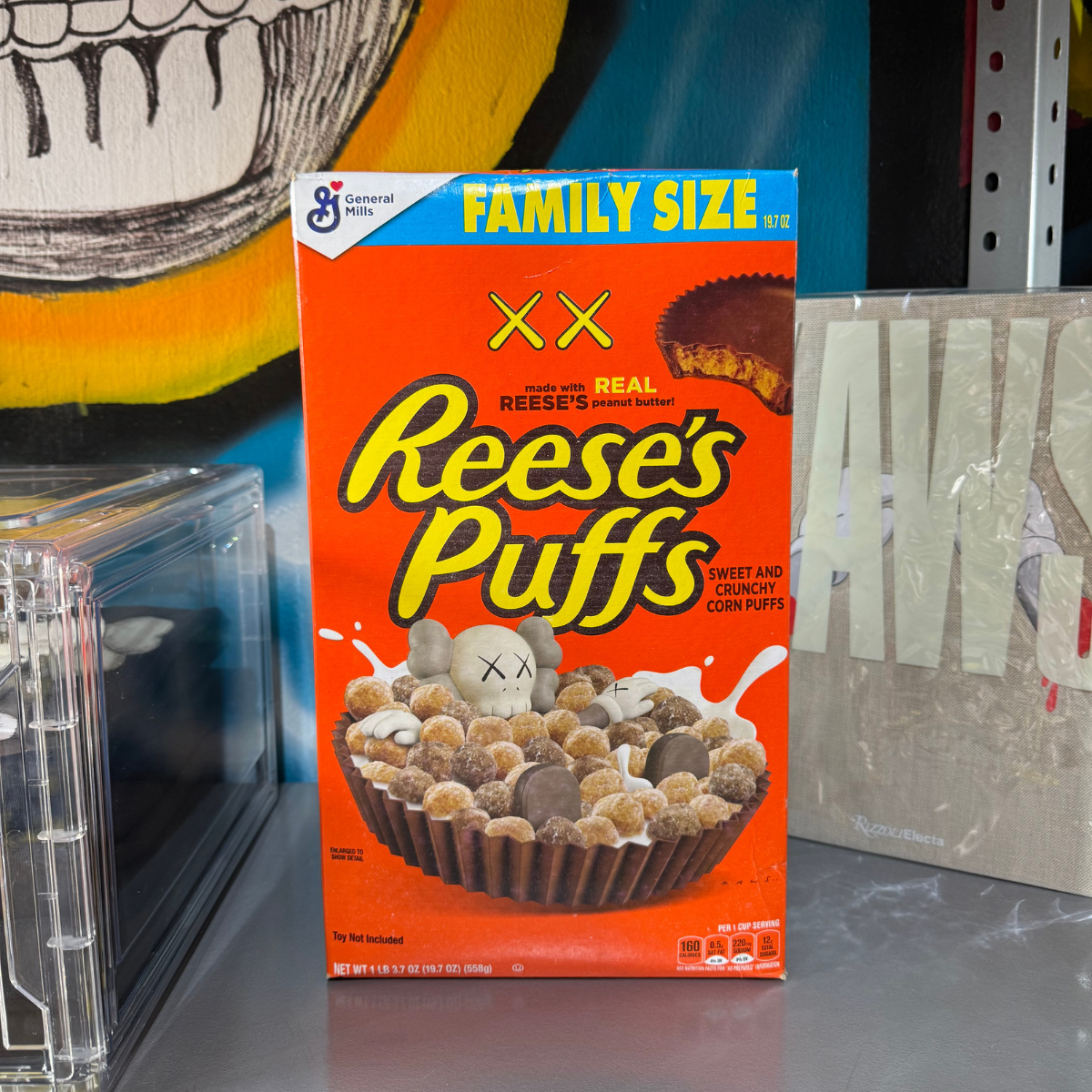 Cereal Resse´s Puffs  x  Kaws