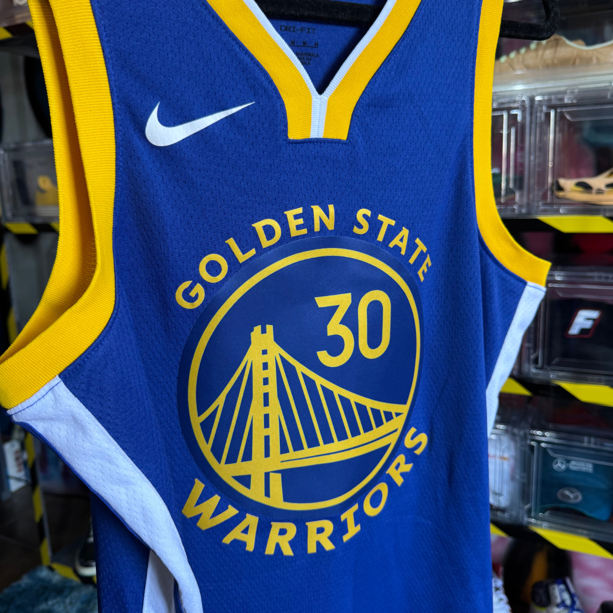 Jersey Nike Golden State Azul  #30 Curry
