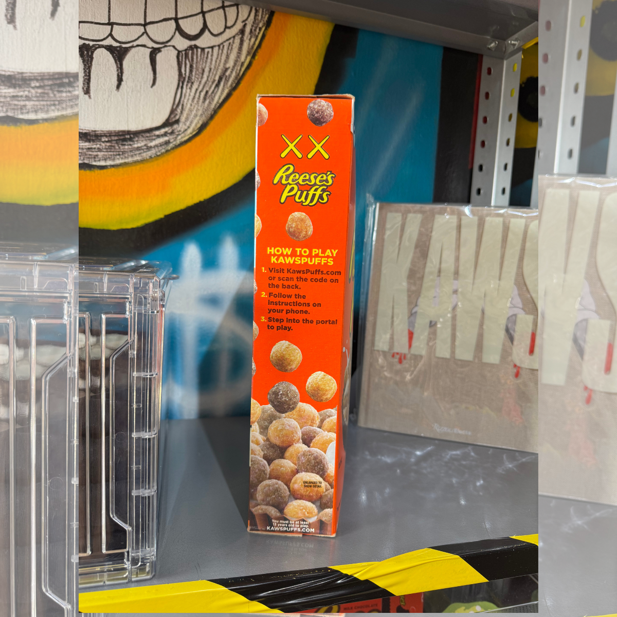 Cereal Resse´s Puffs  x  Kaws