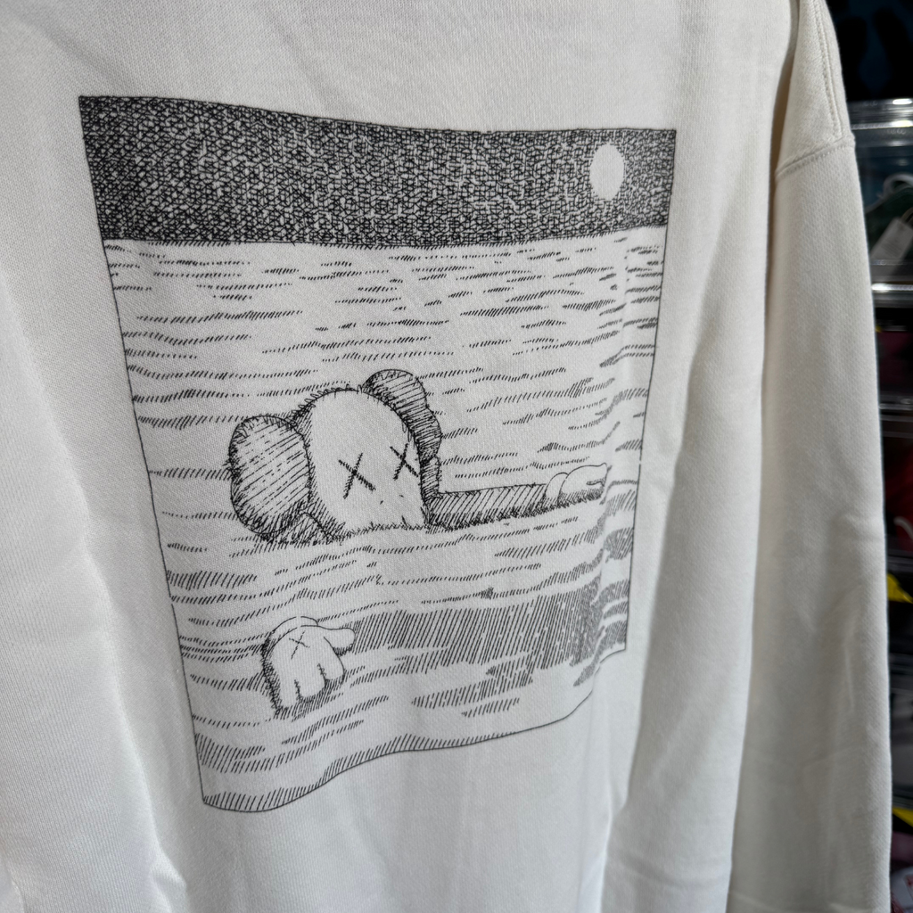 Sudadera Kaws Uniqlo Blanca