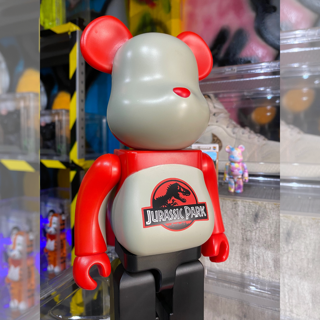 Jurassic Park - Bearbrick set 400% + 100%