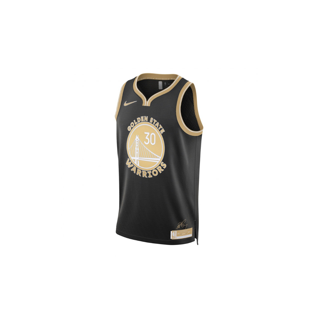 Jersey Nike Golden State Black con Firma #30 Curry