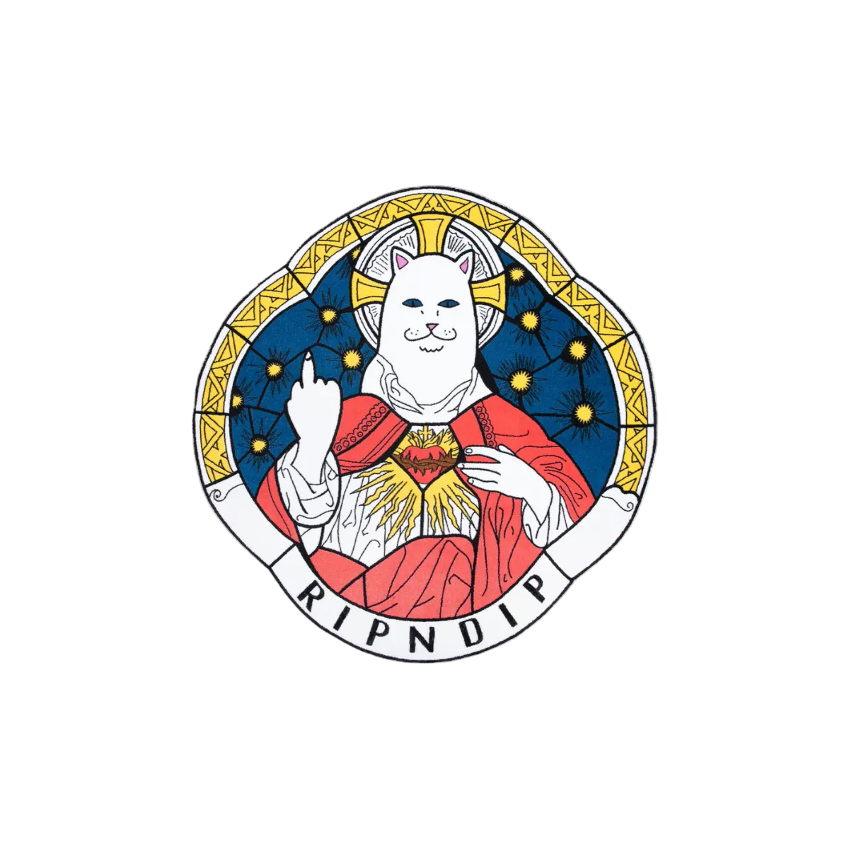 Alfombra Yisus Nerm estilo Vitral 1M