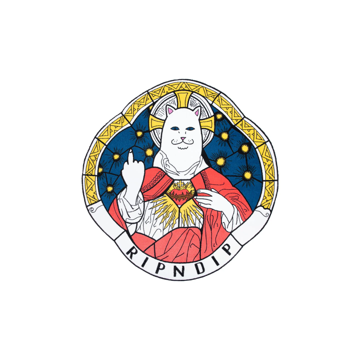 Alfombra Yisus Nerm estilo Vitral 1M