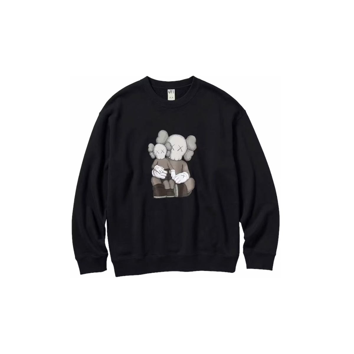 Sudadera Kaws Uniqlo Negra