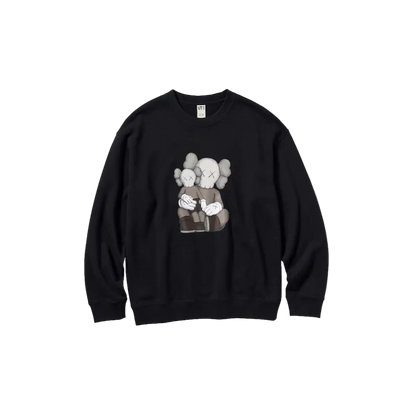 Sudadera Kaws Uniqlo Negra