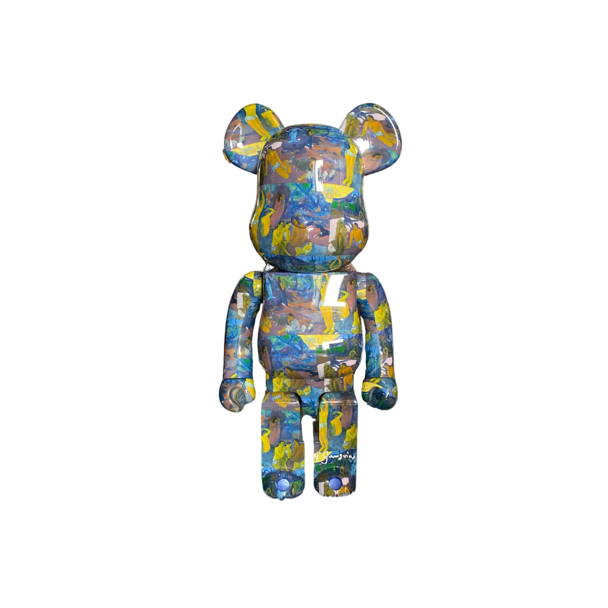 Eugene Henri Paul Gauguin - Bearbrick 1000% Where do we come from? What are we? Where are we going?
