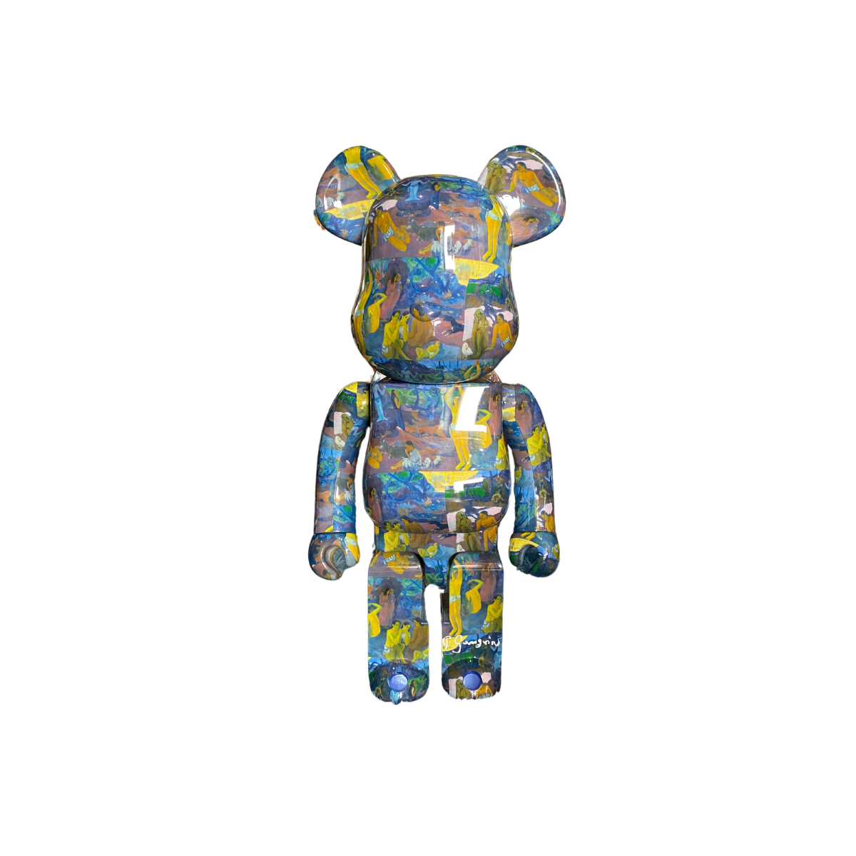 Eugene Henri Paul Gauguin - Bearbrick 1000% Where do we come from? What are we? Where are we going?