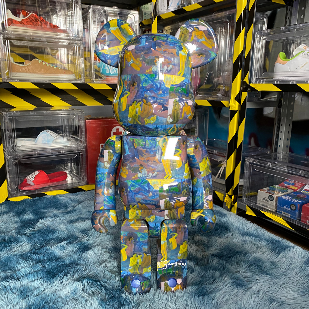 Eugene Henri Paul Gauguin - Bearbrick 1000% Where do we come from? What are we? Where are we going?