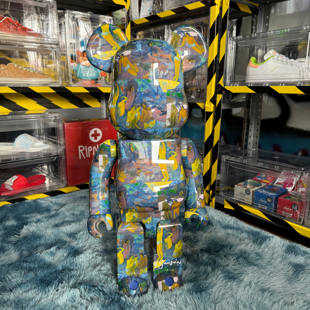 Eugene Henri Paul Gauguin - Bearbrick 1000% Where do we come from? What are we? Where are we going?