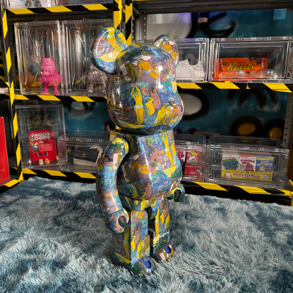 Eugene Henri Paul Gauguin - Bearbrick 1000% Where do we come from? What are we? Where are we going?