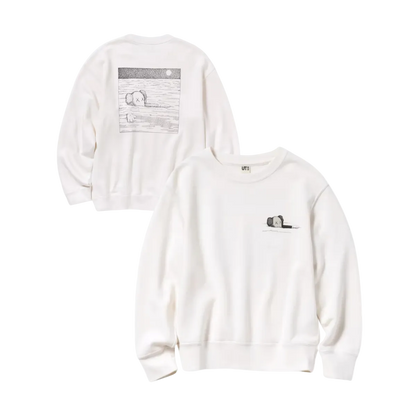 Sudadera Kaws Uniqlo Blanca