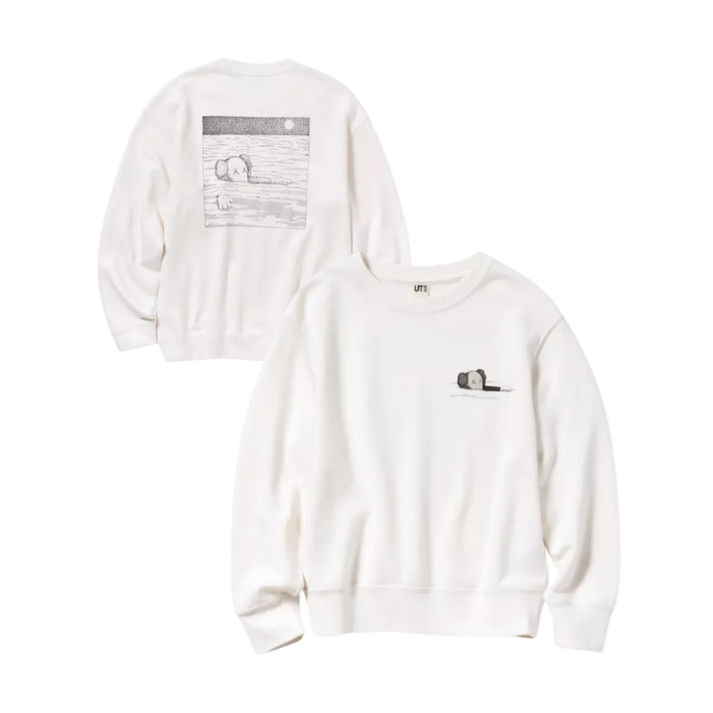 Sudadera Kaws Uniqlo Blanca