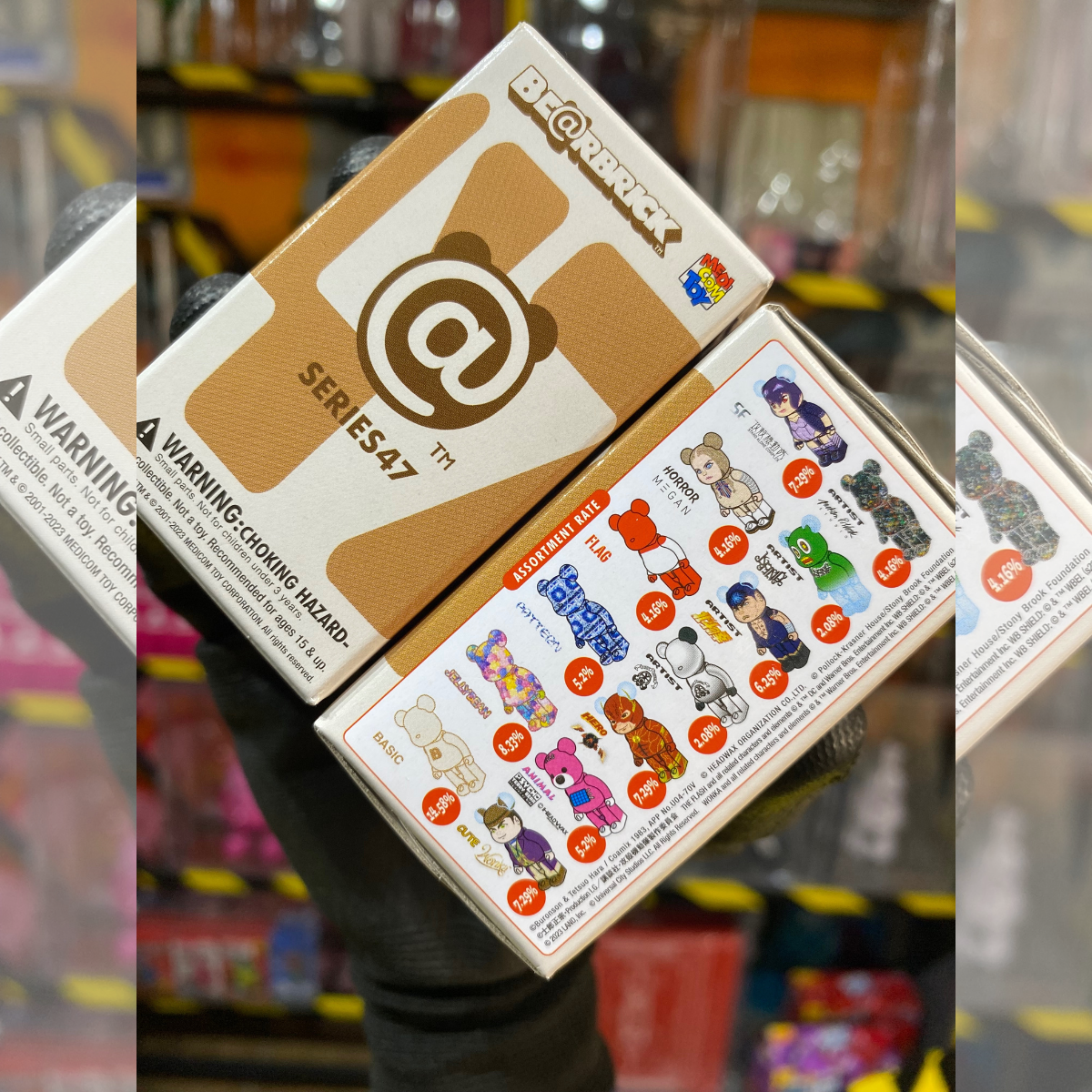 Bearbrick 100% - Series 47  1pz