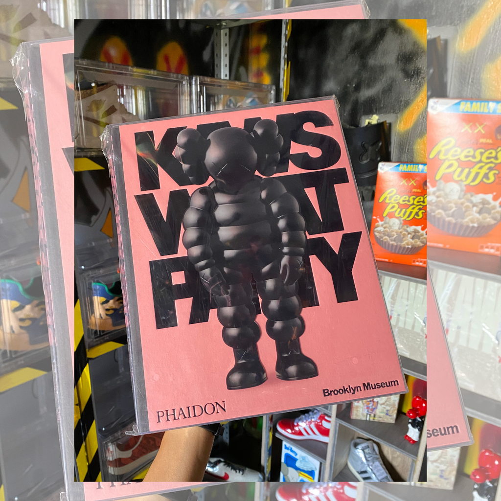 Libro Kaws What Party - Black on Pink