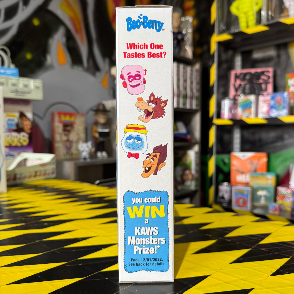 Boo Berry Cereal Kaws