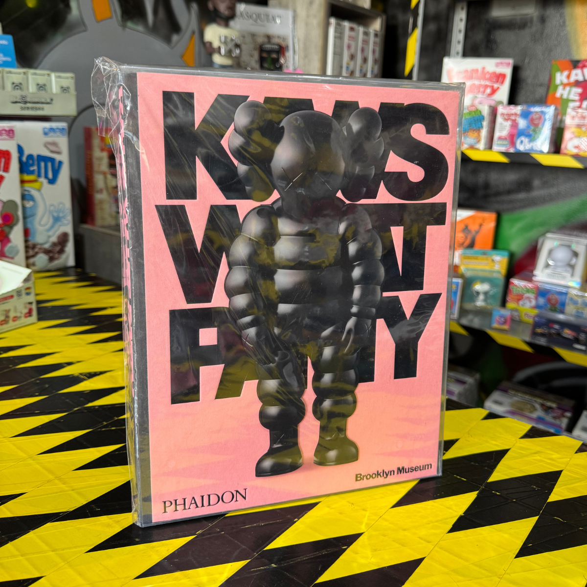 Libro Kaws What Party - Black on Pink