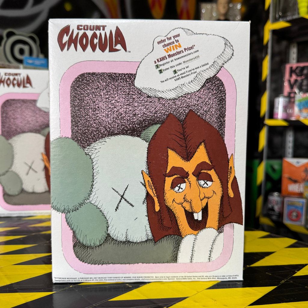 Count Chocula Cereal Kaws