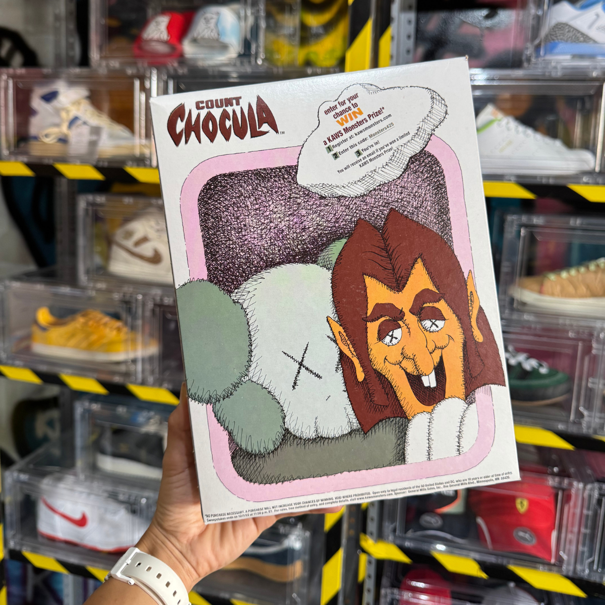 Count Chocula Cereal Kaws