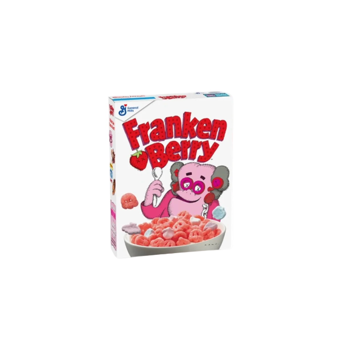 Franken Berry Cereal Kaws