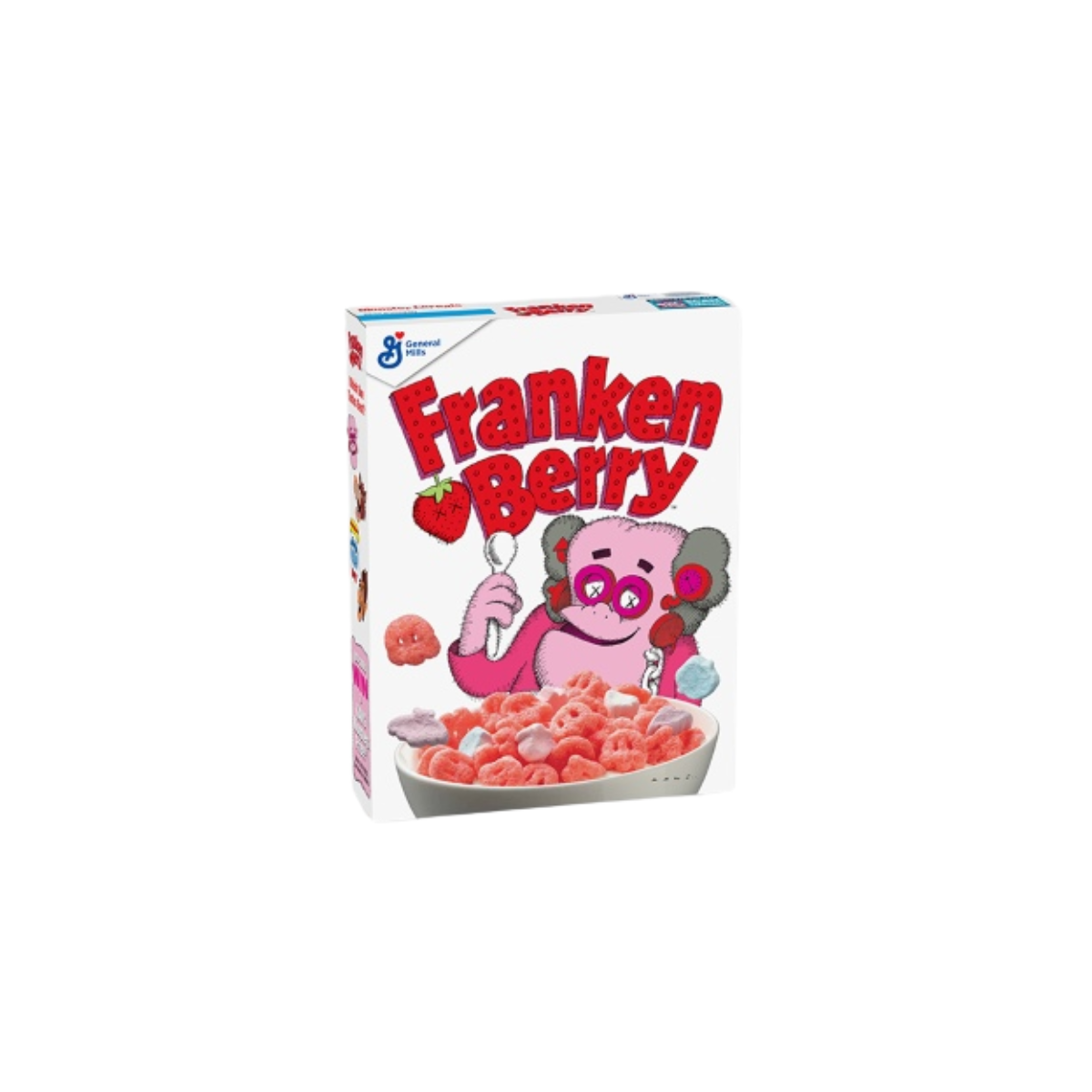 Franken Berry Cereal Kaws