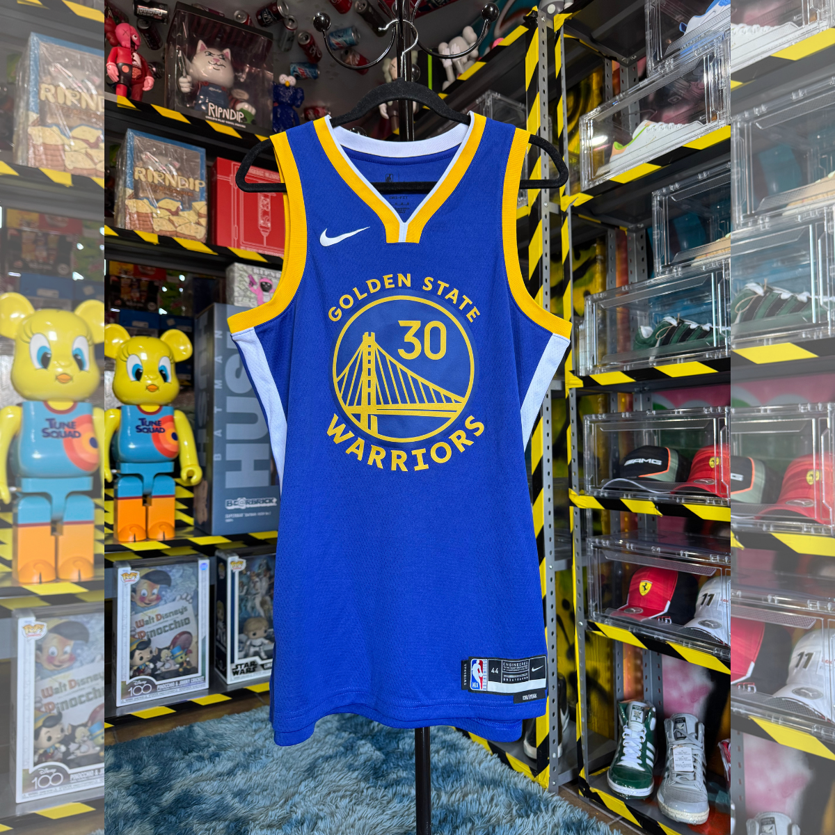 Jersey Nike Golden State Azul  #30 Curry