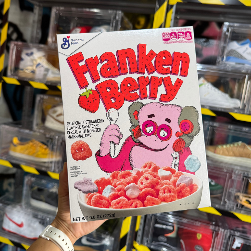 Franken Berry Cereal Kaws