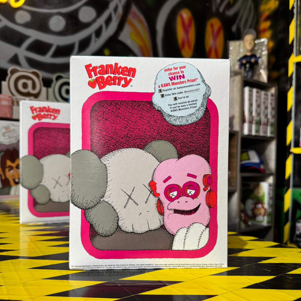 Franken Berry Cereal Kaws