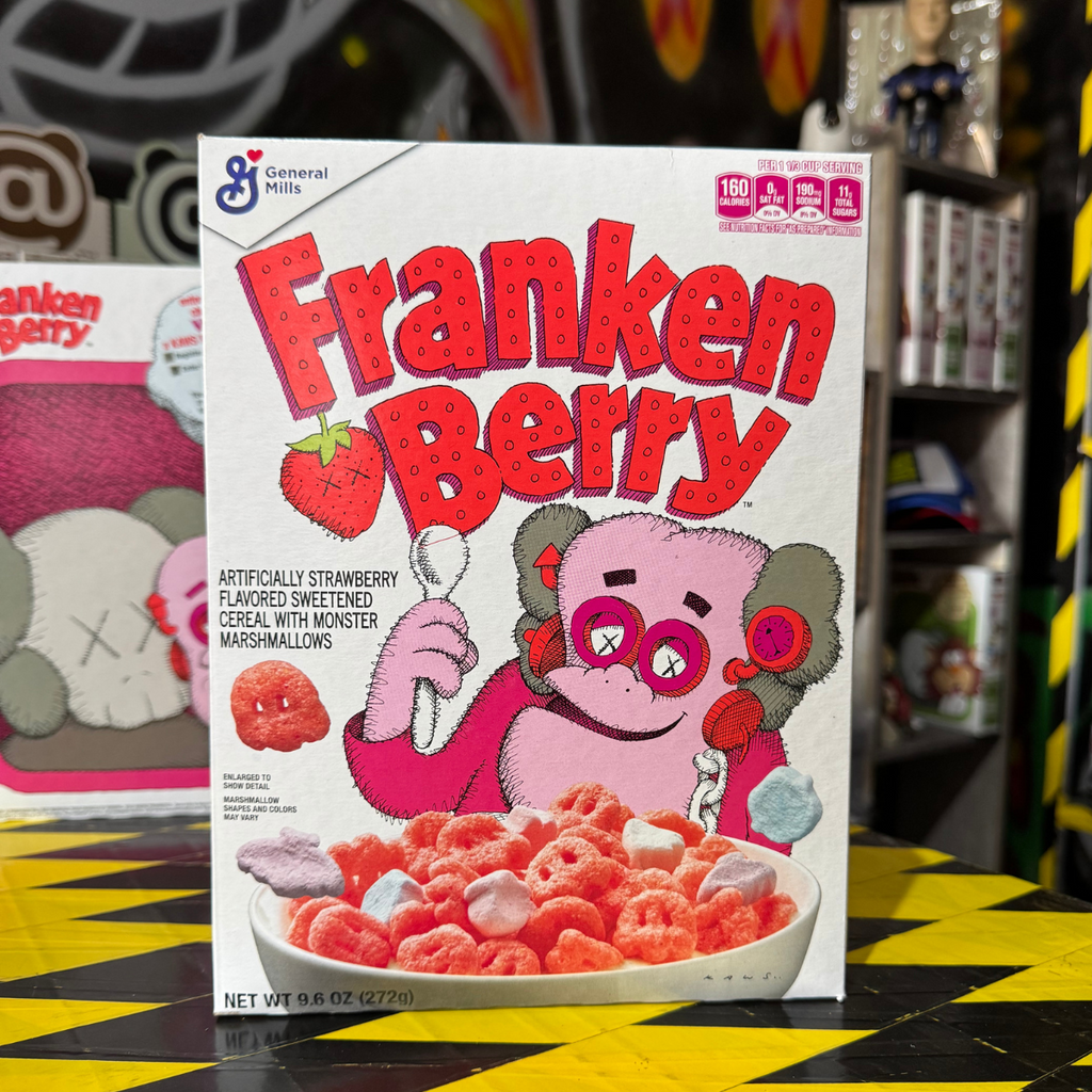 Franken Berry Cereal Kaws