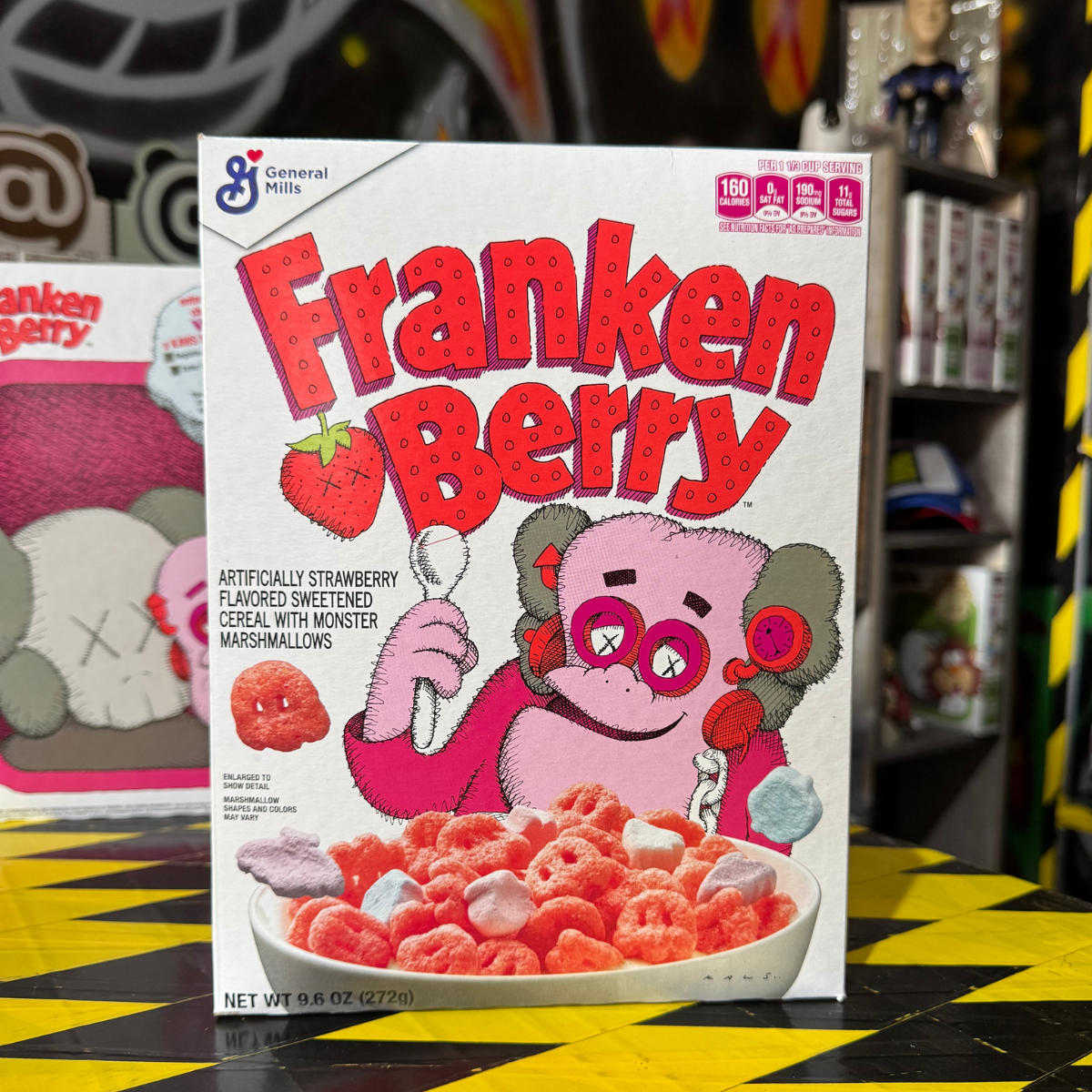 Franken Berry Cereal Kaws