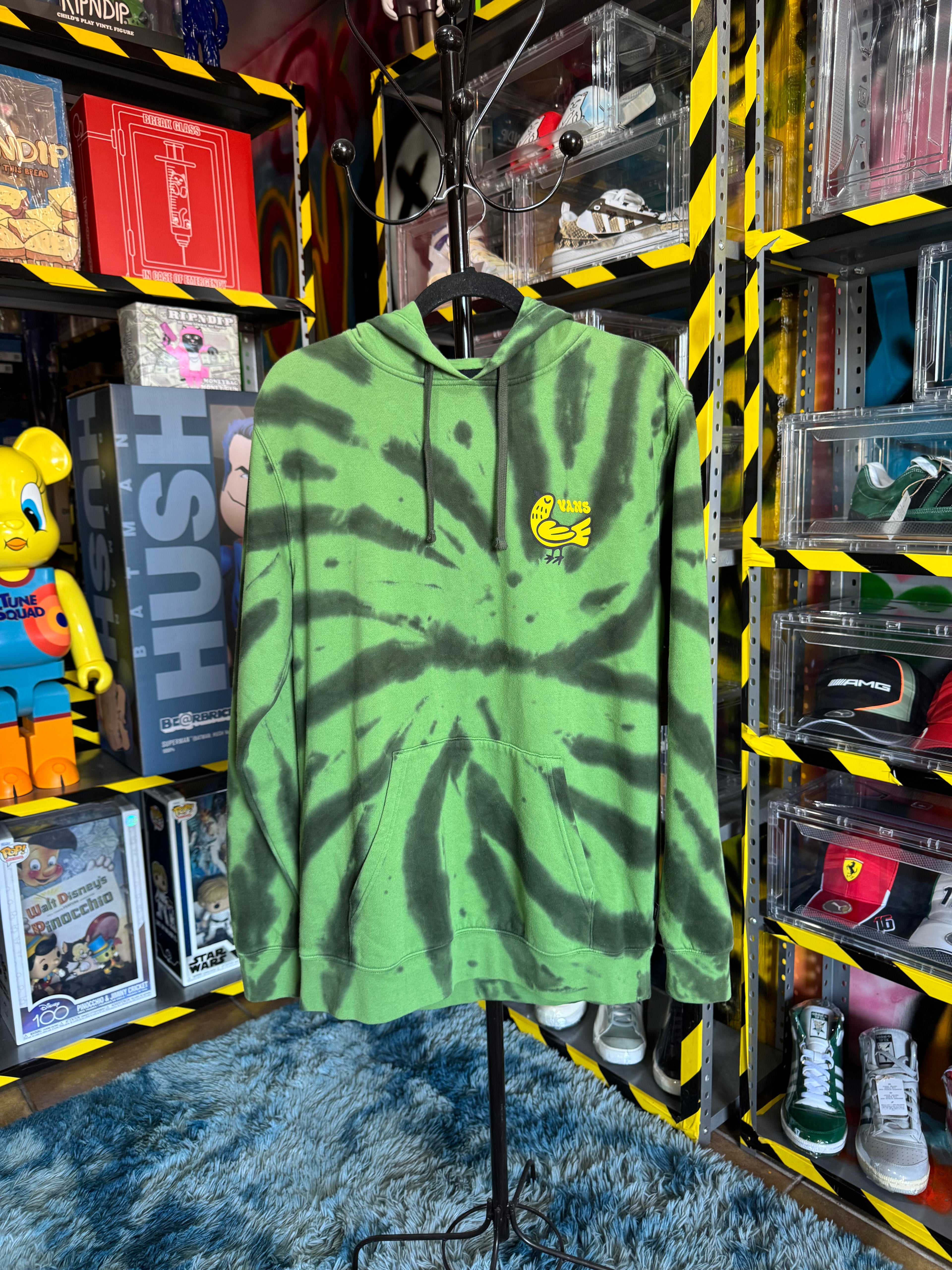 Hoodie Vans Verde Militar Oversize