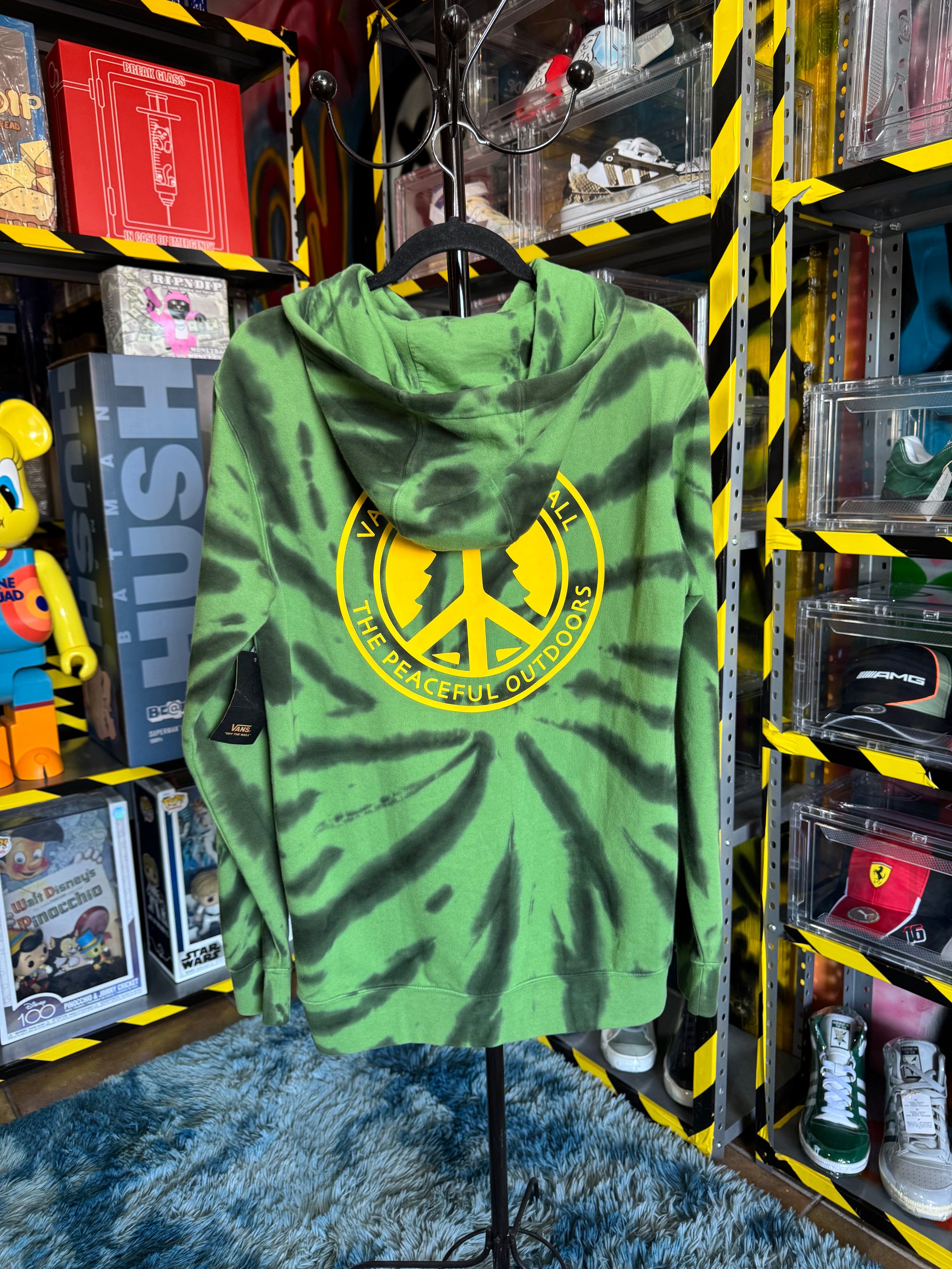 Hoodie Vans Verde Militar Oversize